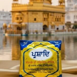 [pack of 2] sacred prasad from sri harmandir sahib (golden temple), amritsar